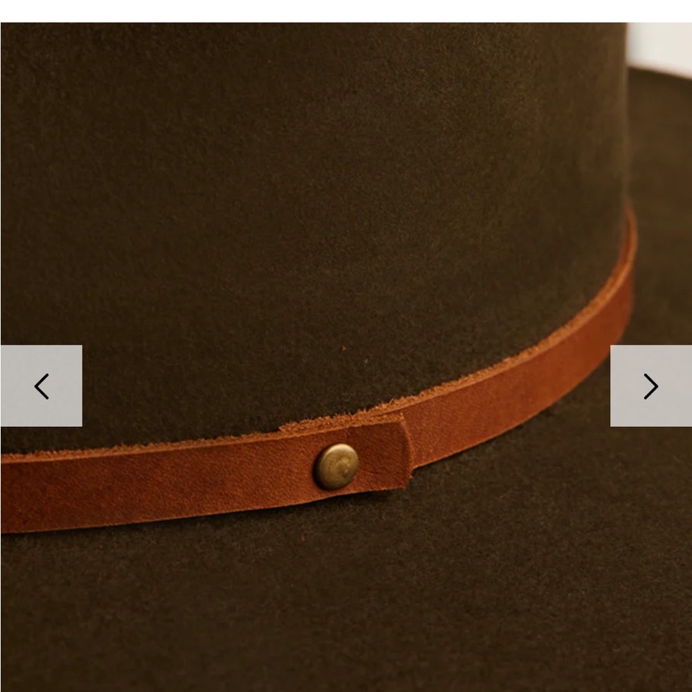 Free people x Minga La Vida Wool Rancher Hat - Oak - Picture 4 of 6